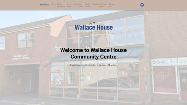 Screenshot of the Samuel Wallace Smedley Trust website