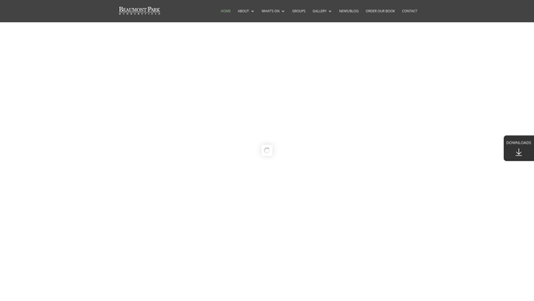 Screenshot of the Friends Of Broomfield Park website