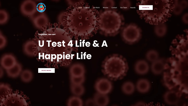Screenshot of the Nevelyn Health Promotions website