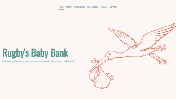 Screenshot of the Baby Collective website