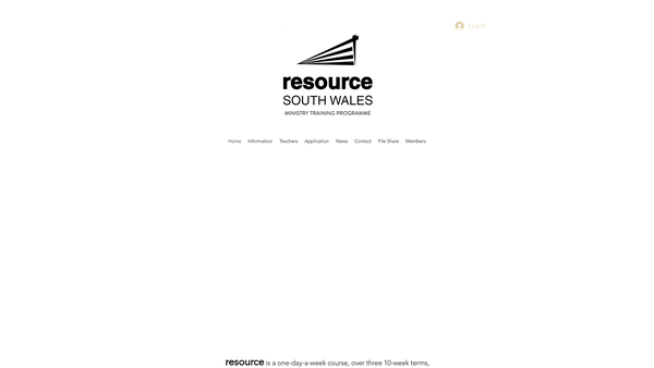 Screenshot of the Resource Swgp website