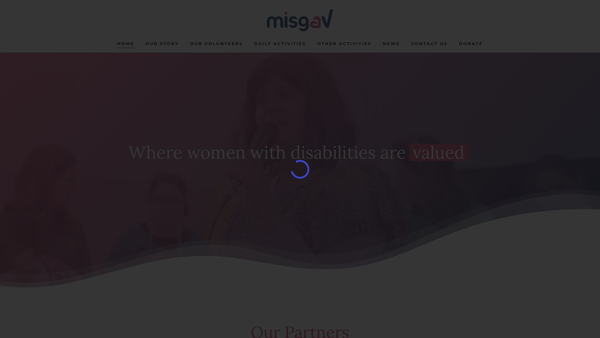 Screenshot of the Misgav UK Ltd website