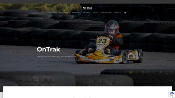 Screenshot of the Ontrak Community Initiative website