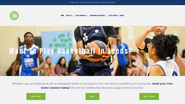 Screenshot of the Let's Do More CIO website