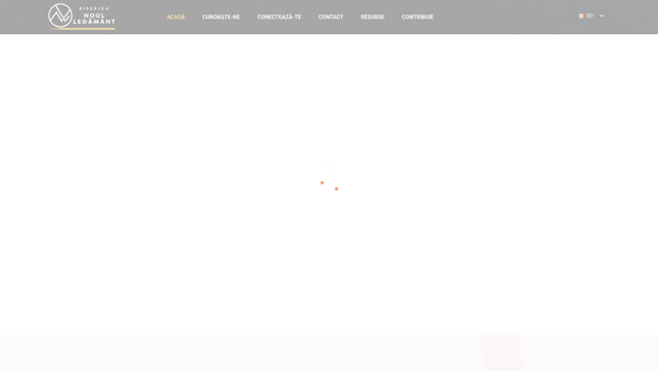 Screenshot of the Binl website