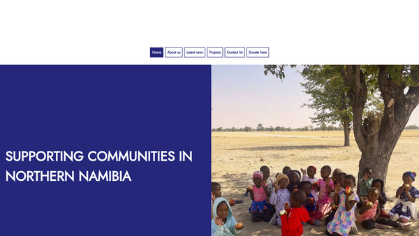 Screenshot of the The Mopane Tree website