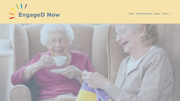 Screenshot of the Engaged Now CIO website