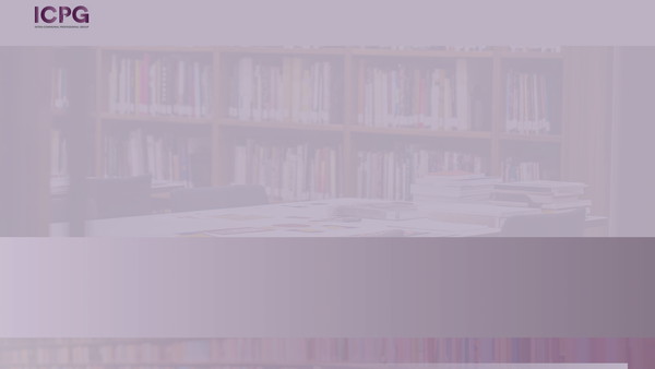 Screenshot of the The Intra-Communal Professorial Group CIO website