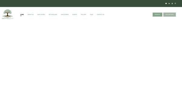 Screenshot of the Empowering Roots website