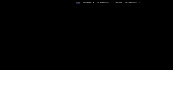 Screenshot of the Big Sister Theatre website