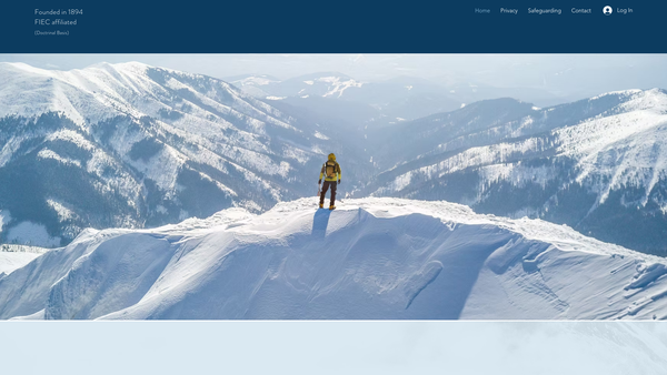 Screenshot of the Bishopsgate Evangelical Church website