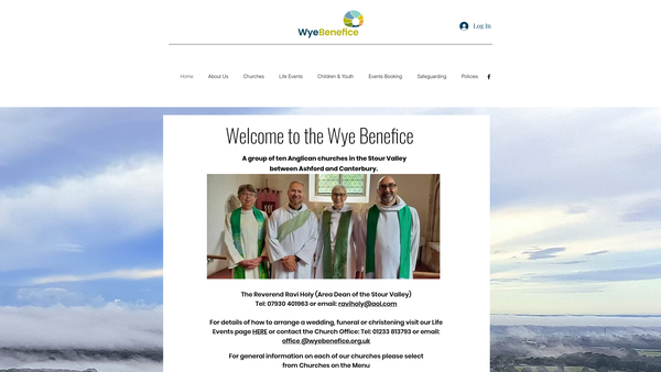 Screenshot of the The Friends Of St Mary The Virgin, Hastingleigh website