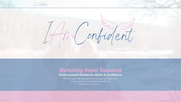 Screenshot of the I AM Confident website