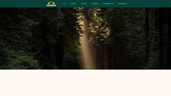 Screenshot of the Jesucristo Es El Camino website