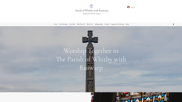 Screenshot of the The Parochial Church Council Of The Ecclesiastical Parish Of Whitby With Ruswarp website