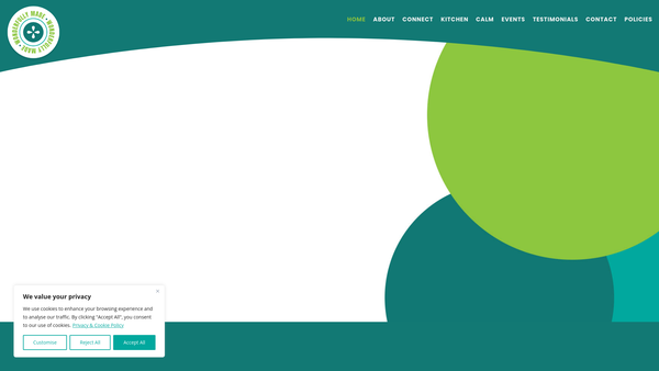 Screenshot of the Wonderfully Made CIO website