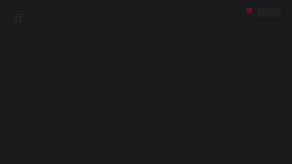 Screenshot of the Ryan FC Girls website