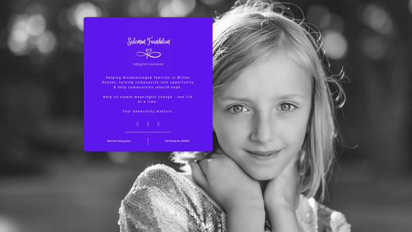 Screenshot of the Suleman Dhanji Foundation website