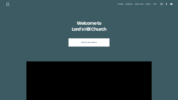 Screenshot of the The Parochial Church Council Of The Ecclesiastical Parish Of Southampton Lord's Hill & Lord's Wood website