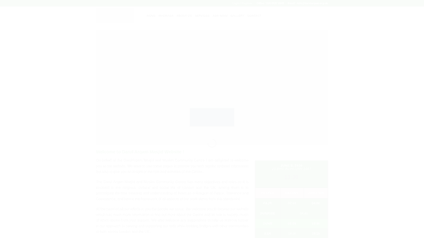 Screenshot of the Darul Arqam Muslim Community Association website