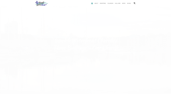 Screenshot of the The Parochial Church Council Of Holy Trinity Church Ipswich website
