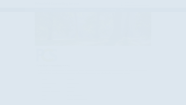 Screenshot of the Petersfield Counselling Service website