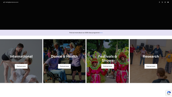 Screenshot of the Let People Move website