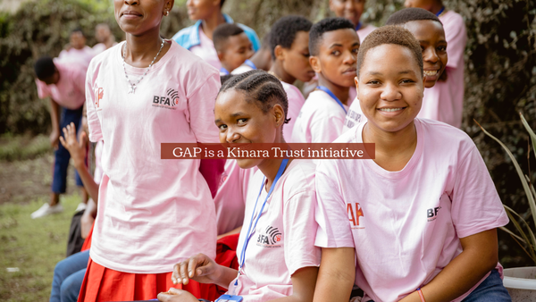 Screenshot of the The Kinara Trust website