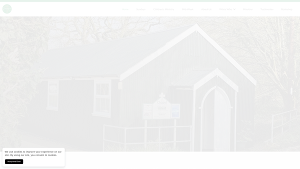 Screenshot of the Saxlingham Nethergate Chapel website