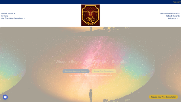 Screenshot of the Operation Prometheus website