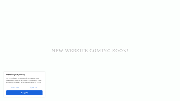 Screenshot of the The Holy Family Hub CIO website