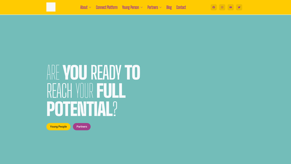 Screenshot of the 2-3 Degrees Legacy website