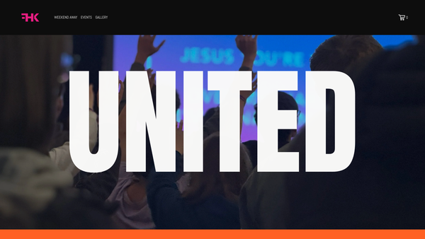 Screenshot of the United Fhk website