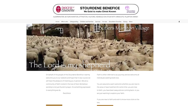 Screenshot of the The Parochial Church Council Of The Ecclesiastical Parish Of St Mary The Virgin Pillerton Hersey With Pillerton Priors In The Diocese Of Coventry website