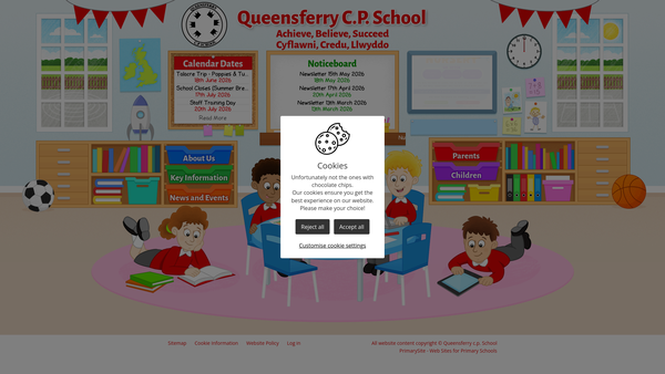 Screenshot of the The Hive website