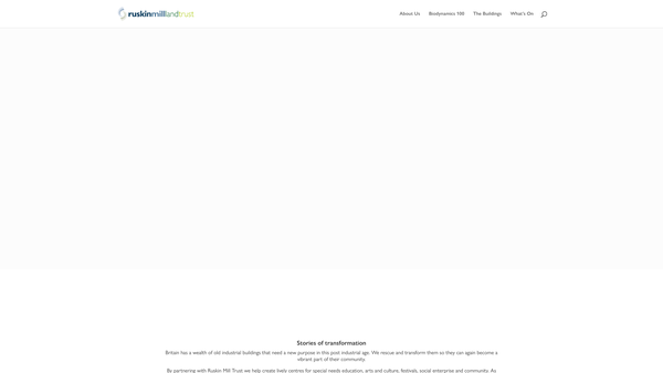 Screenshot of the Rmlt Trust Limited website