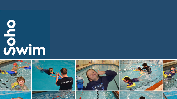 Screenshot of the Soho Swim website