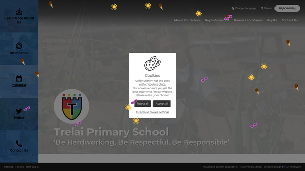 Screenshot of the Y Caban Development Group website