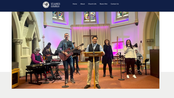 Screenshot of the The Parochial Church Council Of The Ecclesiastical Parish Of St Luke Reigate website