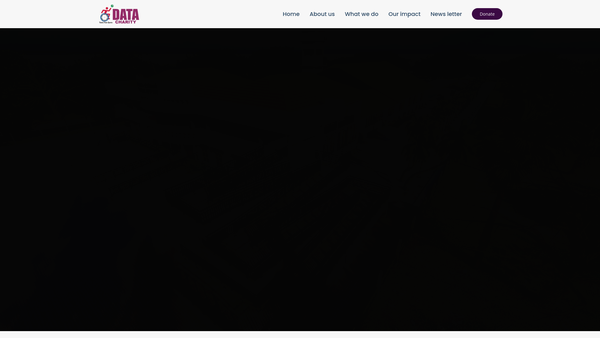 Screenshot of the Differently Able Tamils Association (Data) website