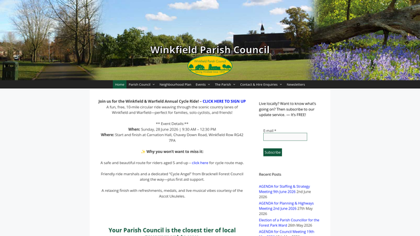 Screenshot of the Charity Of Hugh Prescott Elliott (For Allotments) website