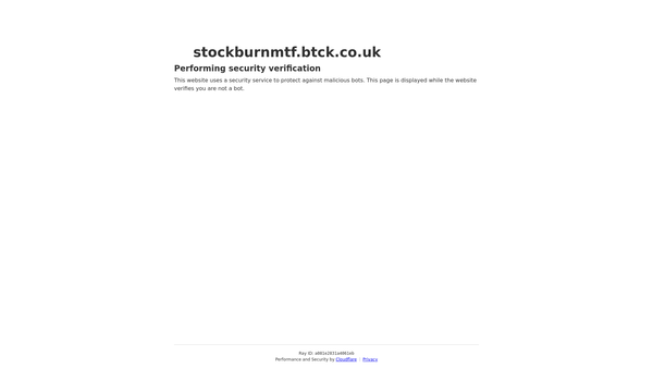 Screenshot of the Stockburn Memorial Trust Fund website