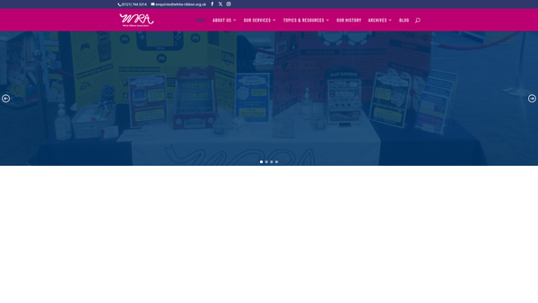 Screenshot of the Women's Total Abstinence Educational Union Limited website