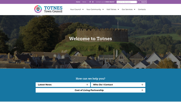 Screenshot of the Charity Of Sidney Paige Adams For Improvement Of Borough website
