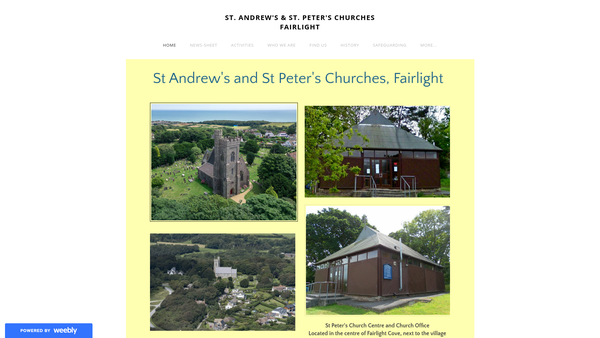 Screenshot of the The Reverend William Batley Almshouse Charity website