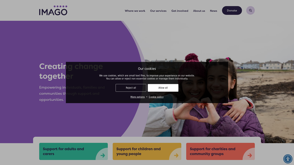 Screenshot of the The Tunbridge Wells Aid In Sickness Fund website