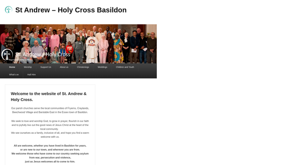 Screenshot of the Bell Rope Field website