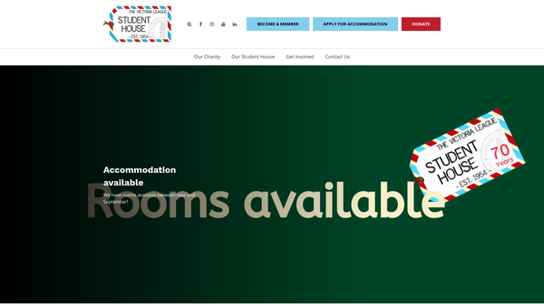 Screenshot of the The Victoria League For Commonwealth Friendship website