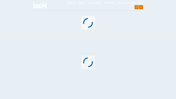 Screenshot of the The Incorporated Benevolent Fund Of The Institution Of Gas Engineers And Managers website