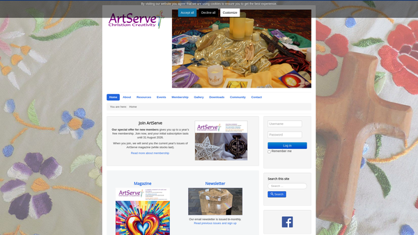 Screenshot of the Freeman (Methodist) Music Trust website